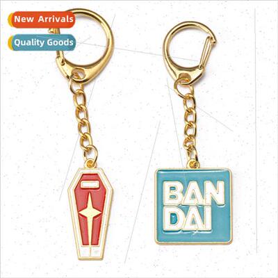 Anime  Mobile Suit Gundam keychain BANDAI logo Gundam shield