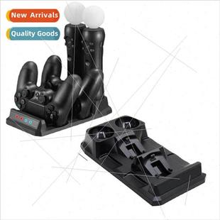 MOVE Dock Grip Charger Wir Quad PS4