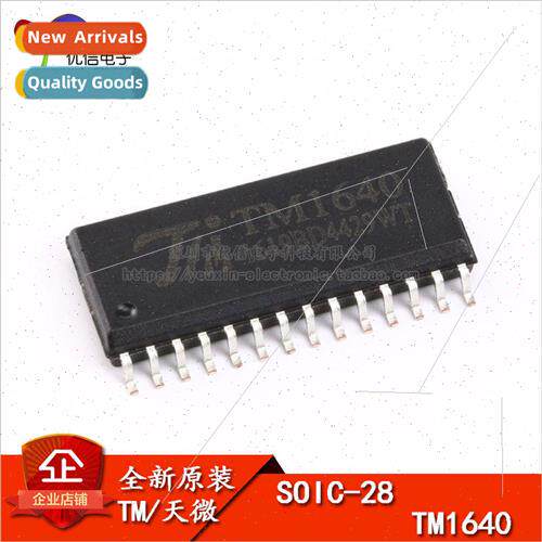 al Genuine SMT TM1640 LED Digital Tube Display Driver IC 8-s