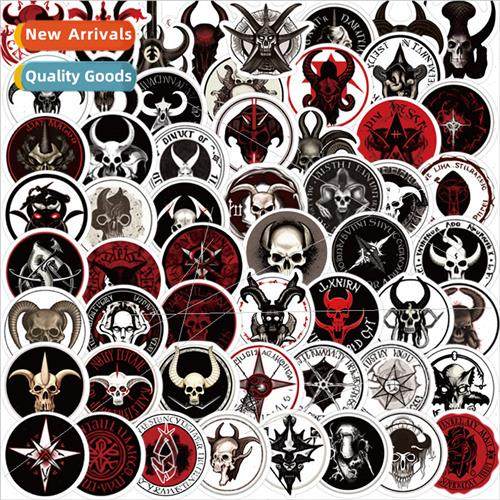 56pcs of horror evil spirit series graffiti stickers decorat