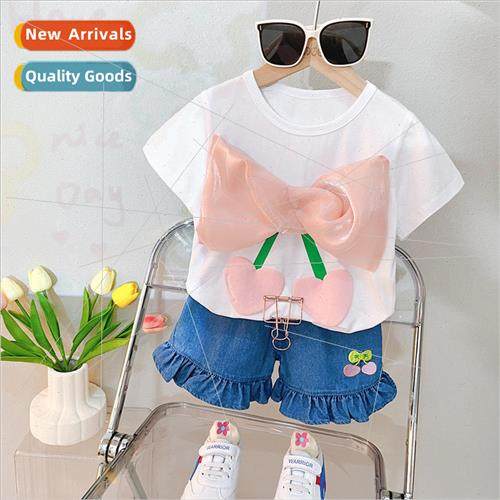 New summer girls summer baby clothes baby clothes Korean  of