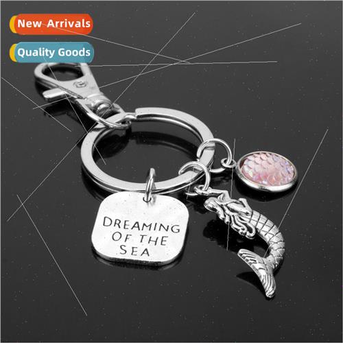 DREAMING OF THE SEA Creative mermaid fish scale surface keyc图片