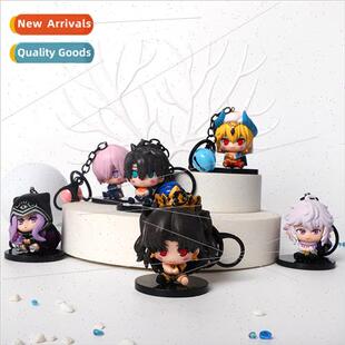 Creative cartoon six sitting FATEGO Warcraft Battlefront key