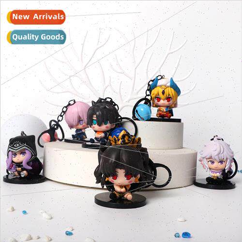 Creative cartoon six sitting FATEGO Warcraft Battlefront key