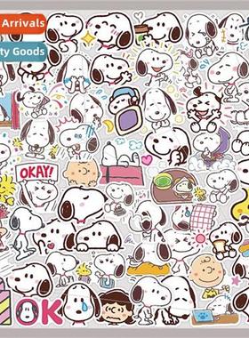 60 snoopy cartoon waterproof stickers cell phone case handbo