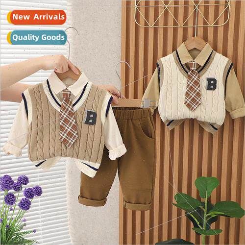 Boys spring suit suit 2022 new 适用eign- Korean  of the baby