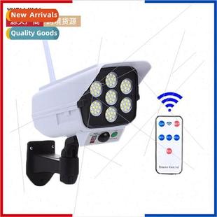 lights surveillance solar outdoor lig mulation garden camera
