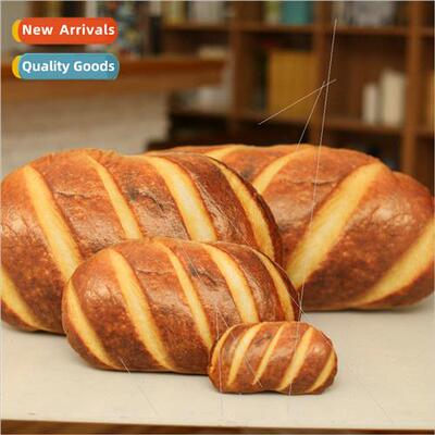 2022 new toast bread pillow lumbar cushion plush toys simula