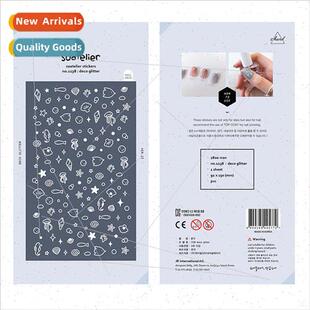 Korea direct delivery Sonia flat stickers stamping laser mar