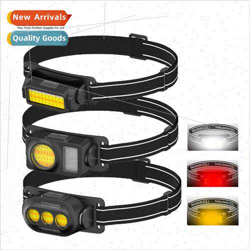New mini COB bright headlamp long life warm light outdoor ca
