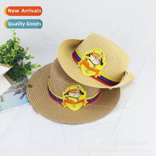 22 summer childrens sun cowboy straw hat baby sunscreen beac