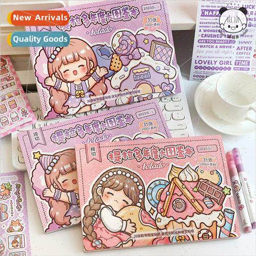 annual big picture book sticker book material book handbook