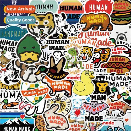 50 pcs of Japanese human made cartoon graffiti stickers deco