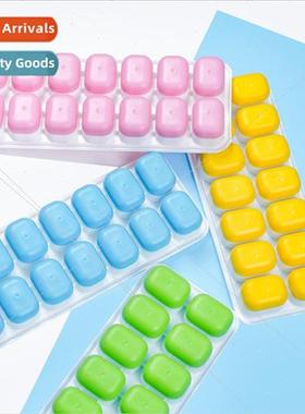 Push Square Ice Cube Mould Home 14 Compartment Ice Compartme