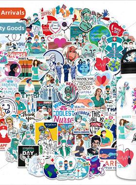 100 Medical Nurse Stickers New International Nurses Day Dood