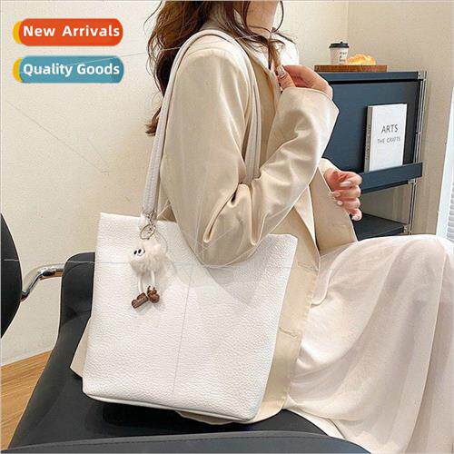 New fashion pu student class shoulder bag Korean casual hand