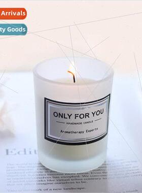 Aroma Candle  Glass Candle Holder Romantic Birthday Aroma Ca