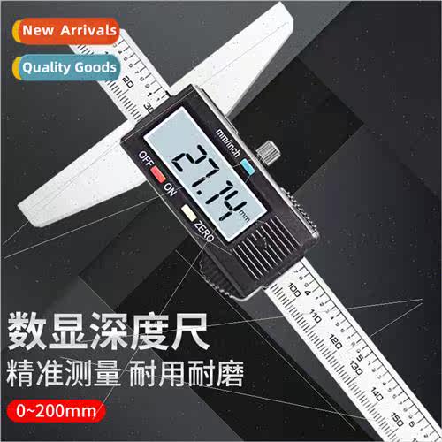 Digital Depth Ruler Electronic Depth Ruler Depth Caliper 0-1