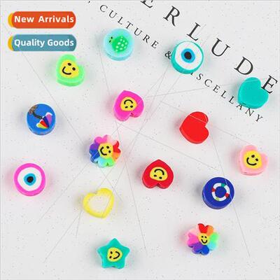 DIY jewelry accessories pentagram smiley mixed paragraph sof