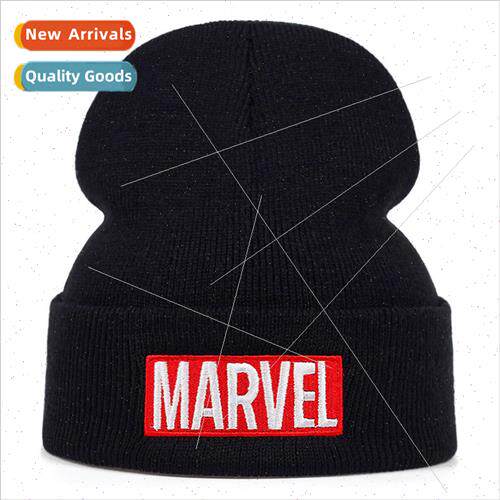 Anime cartoon Manga MARVEL embroidered knit cap men and wome