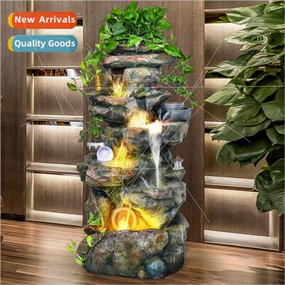 Large rockery water fountain opening new home decoration inv