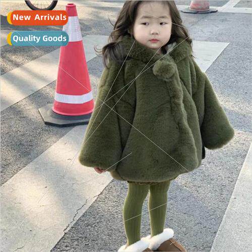 Fur as one fall and winter fur coat thick warm fall and wint