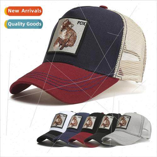 Spring and summer new adult fox net cap fashion sunscreen su