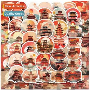 national palace graffiti luggage wind stickers not anime