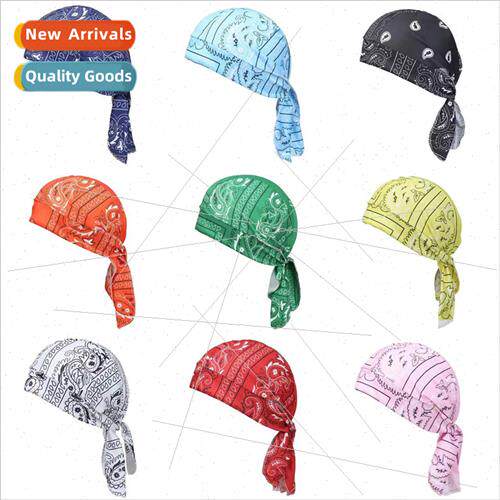 Hat Outdoor Riding Pirate Hat Digital Print ngle Cashew Mult