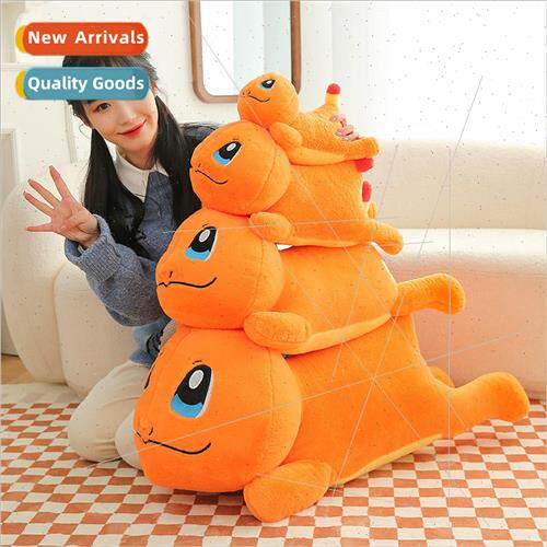 New small fire dragon plush doll office lunch break magical