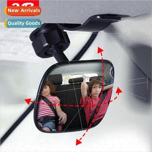 New car rearview mirror children driving observation baby ca