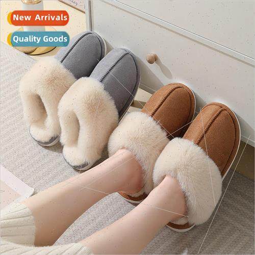 2023 winter pick up wool mouth home slippers men and women c