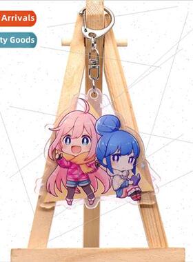 Anime  acrylic swing camping Nadeshiko Kakamigahara Rin Shim