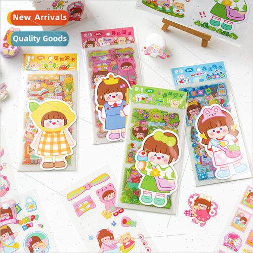 Doodle sweet comic book handbook stickers and paper pvc wate