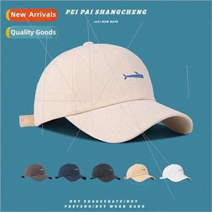 hundred with embroidery female fish 2022 small Hat fashion