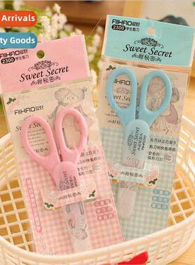 Hobby new with condom scissors cute cartoon small fresh pape