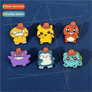 metal badge Duck cartoon Koda Pokémon Gengu Cute Pokemon