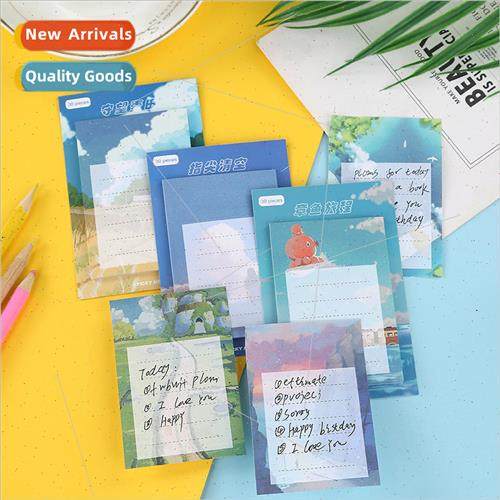 Sticky notes creative message notepad sticky notes beautiful