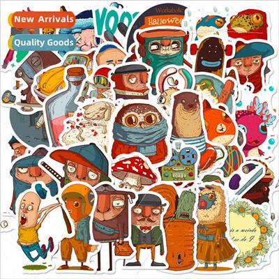 50 He and They Stickers ggage Fridge Skateboard Decorative S