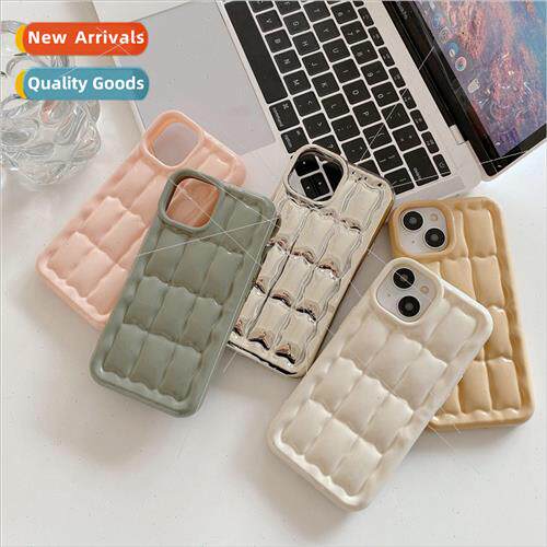 High-color standing checkered pattern 适用 iPhone12 Apple 13