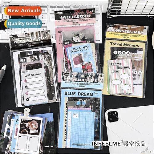 Pieces of life series of sticky notes ins Korean landscape c