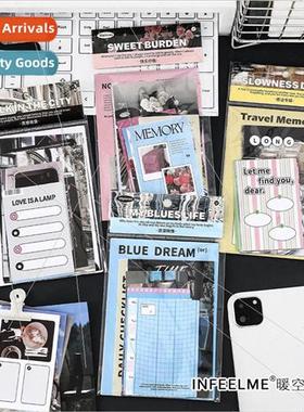 Pieces of life series of sticky notes ins Korean landscape c