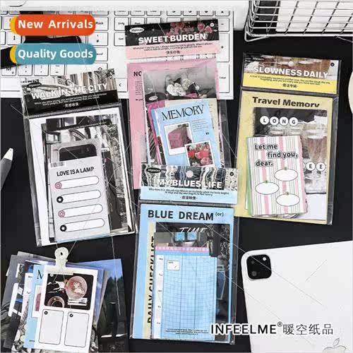 Pieces of life series of sticky notes ins Korean landscape c