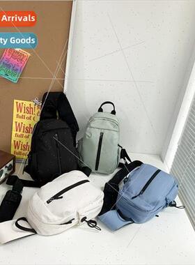 2022 new casual male nd shoulder bag female couple Korean sm