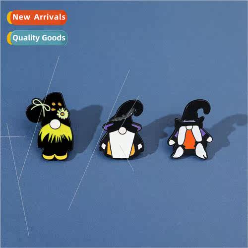 Cartoon Faceless Doll Metal Pin Easter Dwarf Lapel Pin
