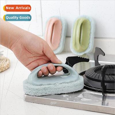 Household sponge wipes pots and pans black dirt artifacts ru