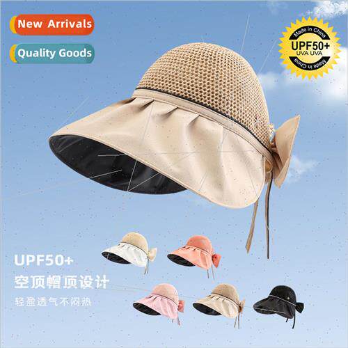 Fishermans hat female black rubber sunscreen versatile anti-