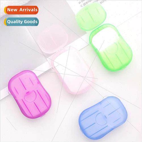 Travel disposable soap tablets boxed soap paper portable han