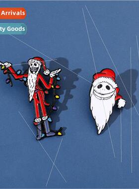 Personalized creative cartoon colorful lights Santa Claus pi