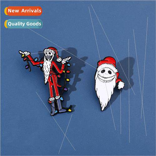Personalized creative cartoon colorful lights Santa Claus pi
